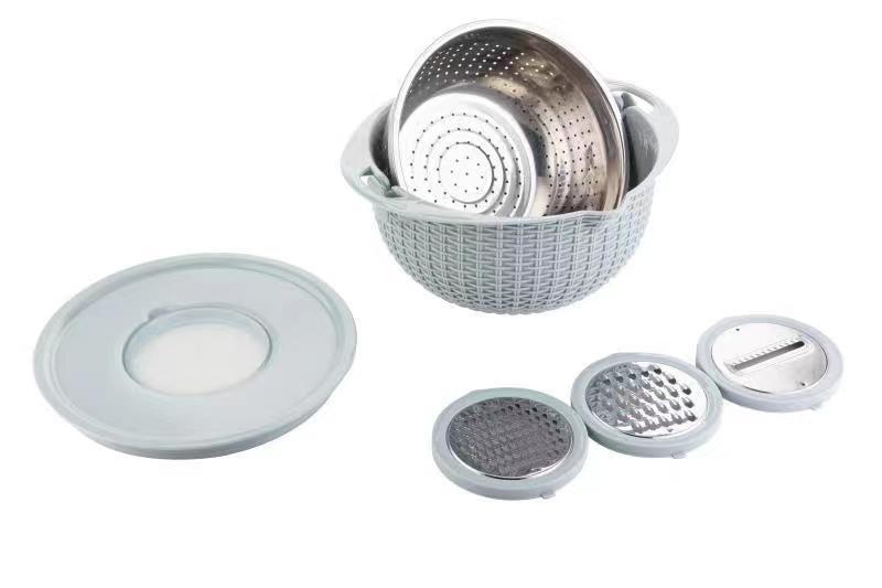 Multifunctional Sieve Set – 4-in-1 Kitchen Aid