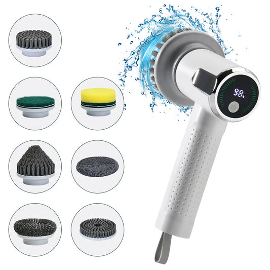 Brosse de nettoyage électrique sans fil