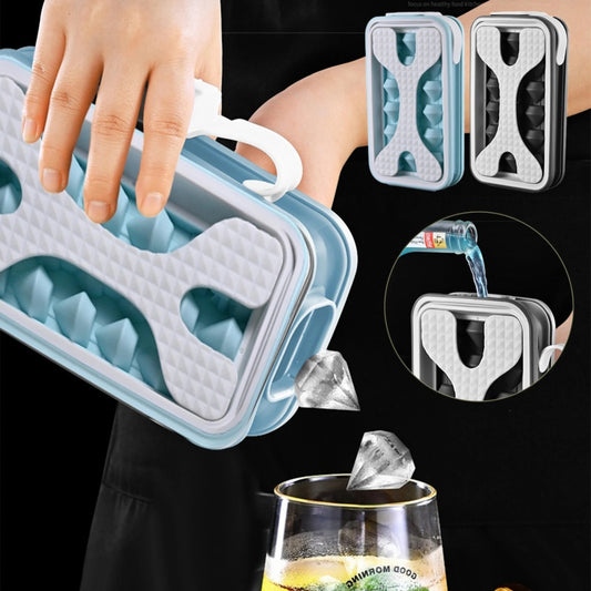 2 in 1 portable ice cube tray