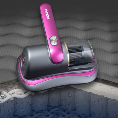 Cordless mite vacuum cleaner with UV technology