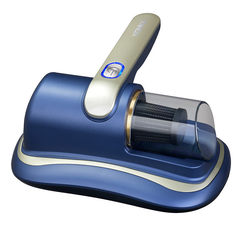 Cordless mite vacuum cleaner with UV technology