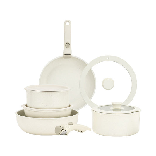 pan set with removable handles (11 pieces)